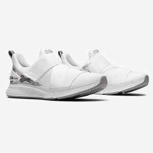 Brand New Tiem Latus Training Sneakers in Ivory Snake